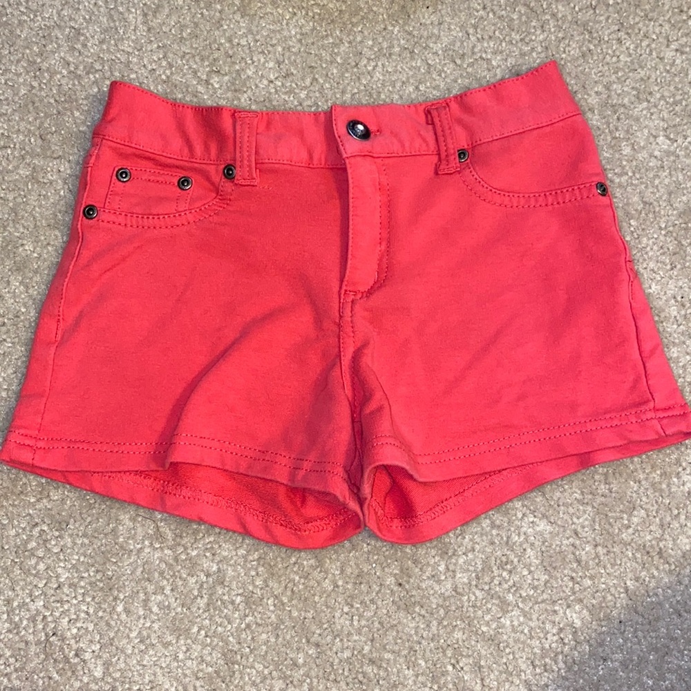 Paper denim& cloth pink kids shorts